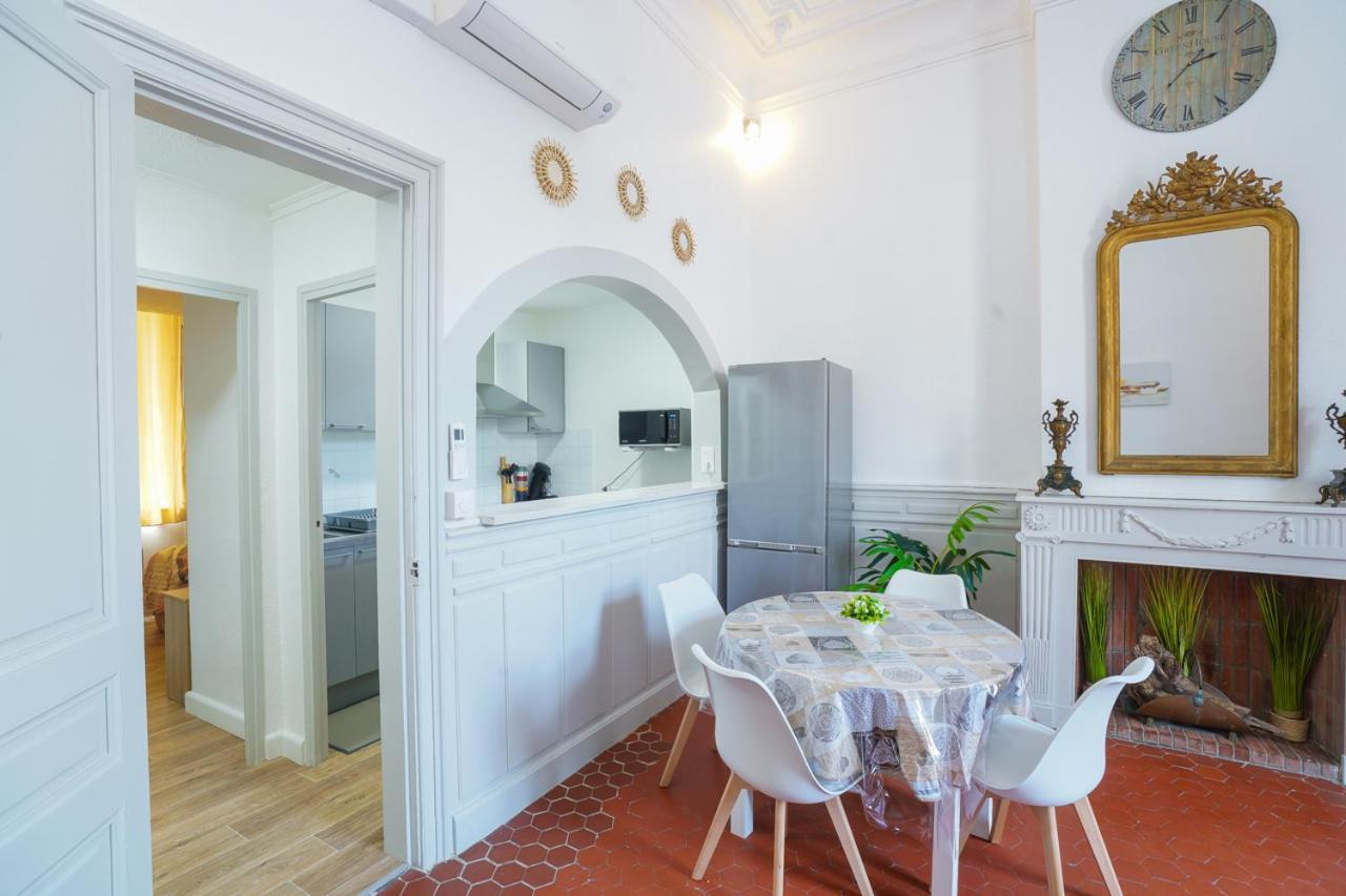 Appartement Du Forum,La Gare, 50 M2 , Climatisation, Garage, Cour Narbonne Exterior foto